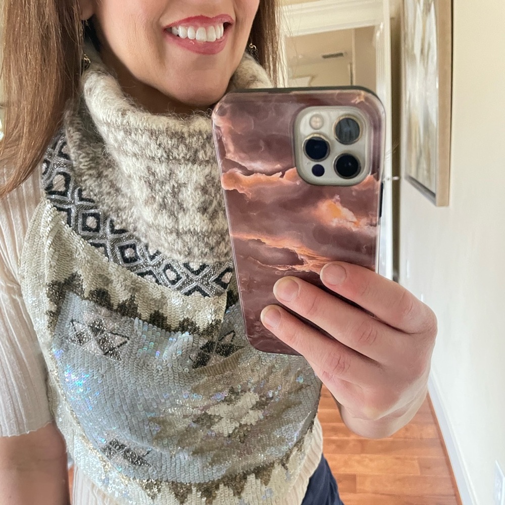 Sexy Dickie Scarf Necklace. Now has ribbons ties